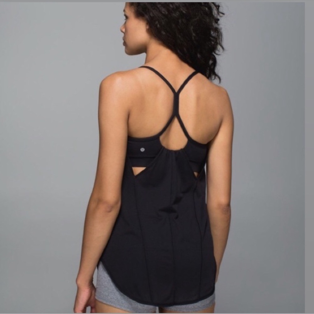 Lululemon Black Strappy Women's Top